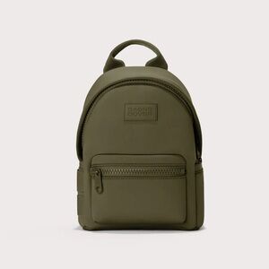 Dagne Dover Dakota Neoprene Backpack in Dark Moss Green